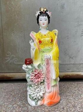 陶瓷保家姑娘仙女神像