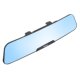 Interior rearview mirror, large field of view, wide angle blind spot for car