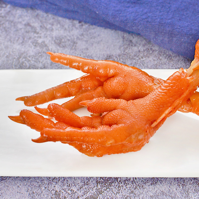 沟帮子鸡爪零食32g/袋香熏原味卤味凤爪鸡肉熟食小吃休闲下酒菜 - 图2