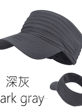 新品！外贸户外运动跑步空顶帽