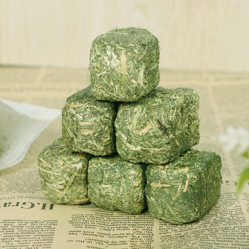 荷兰猪宠物兔子磨牙草棒纯手工自制草棒龙猫豚鼠磨牙零食 - 图3