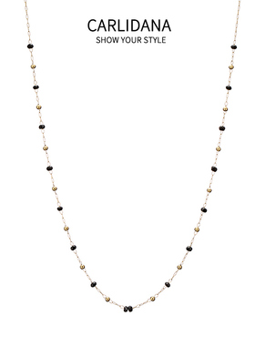 法国水晶配饰简约时尚女锁骨链