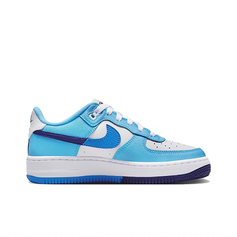 Nike耐克 Air Force 1 女子白蓝经典空军一号低帮板鞋DZ2660-100 - 图3