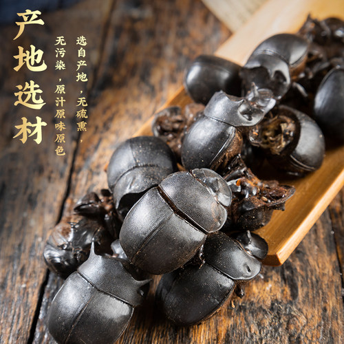 大将军中药材新货无盐蜣螂虫推粪球正品 - 图0