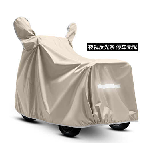适用大安罗纳多飞龙18电动三轮车车衣防尘防晒防雨罩车罩 - 图1