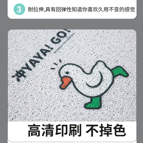 适用宗申途乐C3P电动三轮车脚垫丝圈防水防滑耐磨耐脏脚踩踏板垫 - 图0