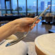 Dining spoon 18/10 stainless steel rice scoop