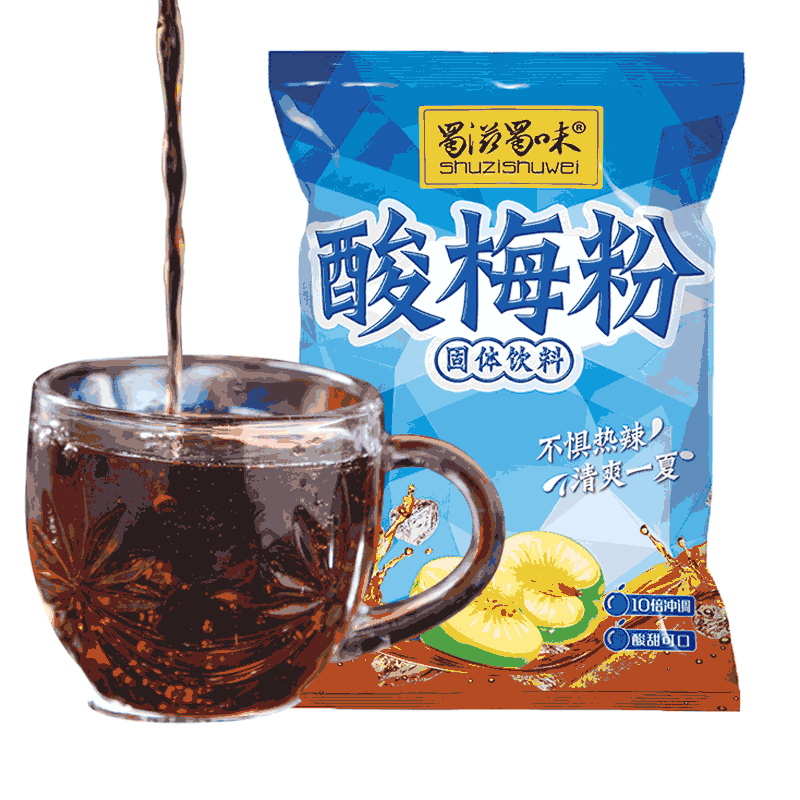 蜀滋蜀味酸梅粉1000g速溶原料冲饮 巴蜀川宝食品酸梅粉
