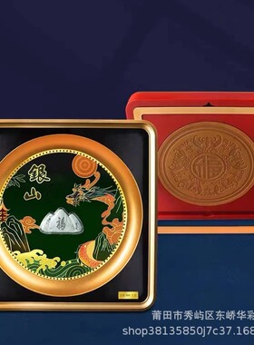 金山银山足金摆件商务节庆纪念品会销公司活动礼品高端招财树