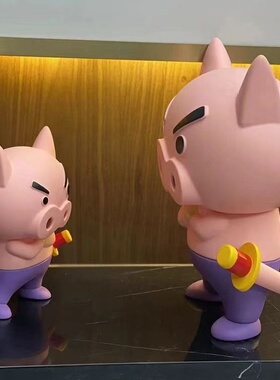 蜡笔小新大摆件肥嘟嘟左卫门手办公仔客厅桌面卡通风玩偶生日礼物