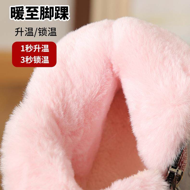 冬季棉拖鞋包跟居家室内厚底家居鞋女士防滑加绒加厚月子外穿棉鞋,淘宝优惠券,粉丝福利购,淘宝优惠卷