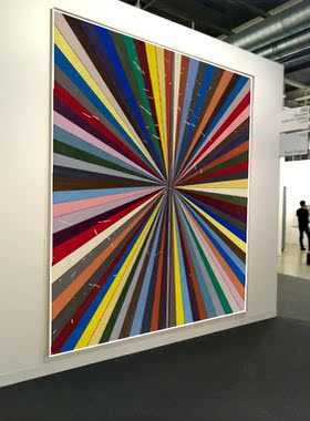 几何售楼处样板间办公室油画新品