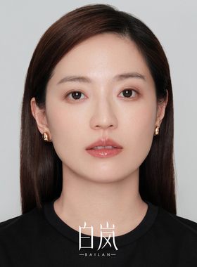 白岚豆豆耳夹女耳饰新款百搭小众无耳洞气质设计感耳钉ED3857-T