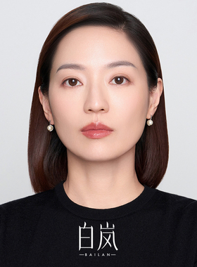 白岚初阳耳钉女925银新款