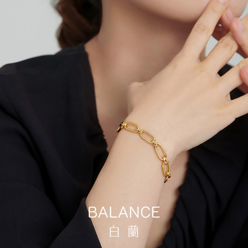 白兰女小众设计2021年新款原创手链 bn手链
