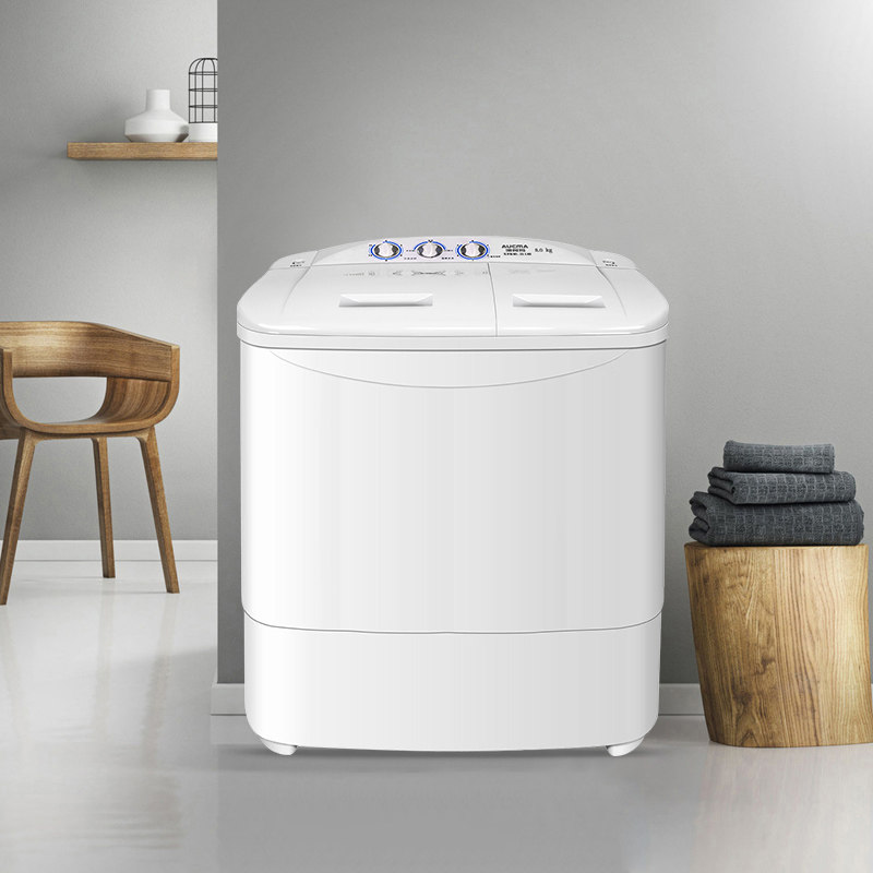 澳柯玛半自动8公斤大容量洗衣机 aucma澳柯玛梨花树洗衣机