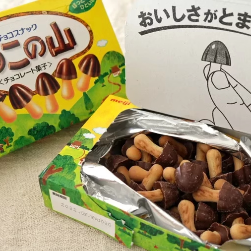 Meiji chocolate biscuits purchased from Japan