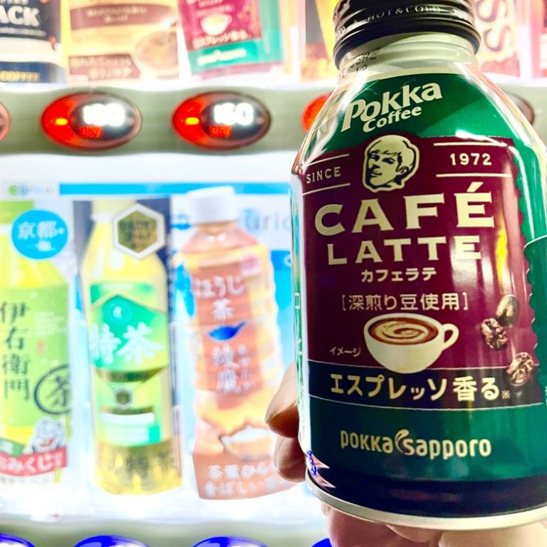 日本进口百佳pokka即饮丝滑黑咖啡铝罐装冰美式拿铁 - 图1