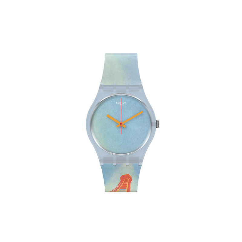 swatch瑞士蓬皮杜艺术联名男女表 Swatch斯沃琪瑞士腕表