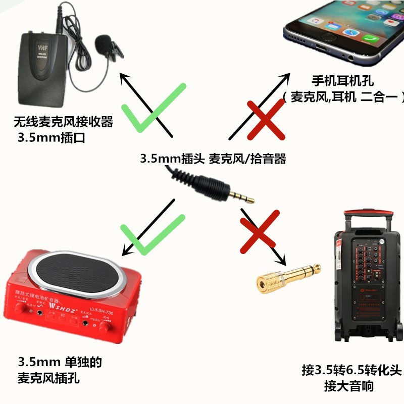 正品美妙斯金属尖嘴拾音夹高保真二胡笛子葫芦丝琵琶提琴乐器