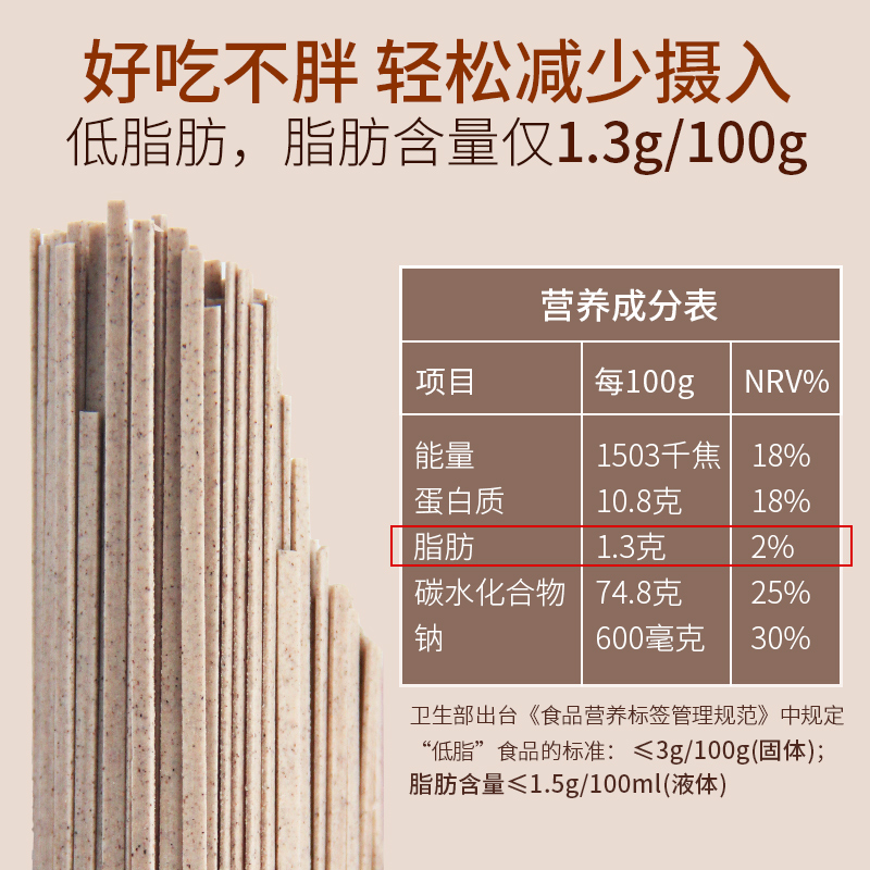 誠實人蕎麥面400g*3袋粗糧雜糧掛面煮面條速食低脂蕎麥面條_誠實人食品旗艦店_糧油調味_速食_干貨_烘焙