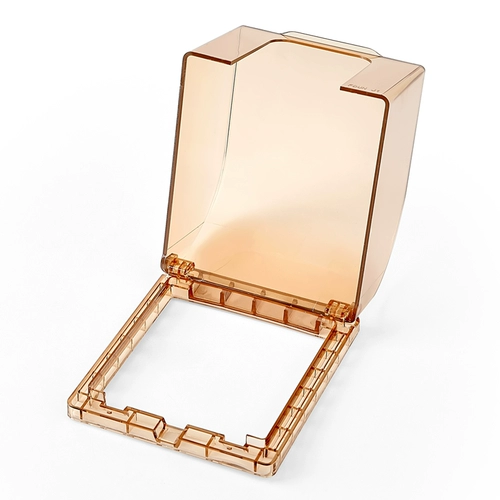 Самоклеющийся переключатель для ванной комнаты, водонепроницаемая световая панель, защитная крышка