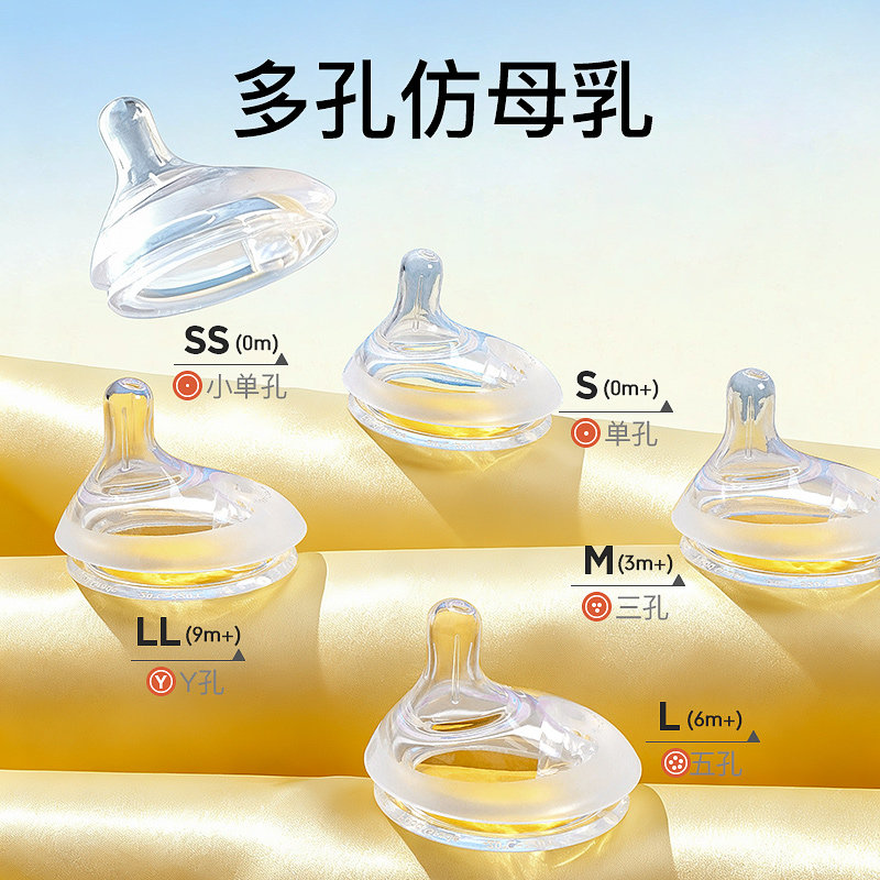 小雅象宽口径玻璃奶瓶新生婴儿防胀气0到3-6个月以上初生宝宝防呛,淘宝优惠券,粉丝福利购,淘宝优惠卷