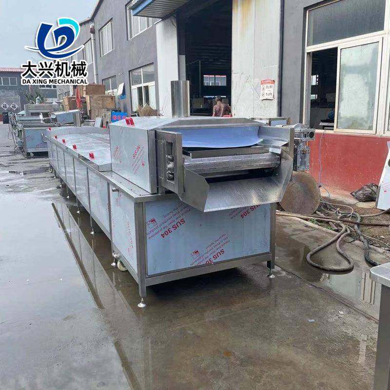 商用毛豆漂烫机 猪肉丸子蒸煮线 全自动蔬菜清洗漂烫冷却流水线,淘宝优惠券,粉丝福利购,淘宝优惠卷