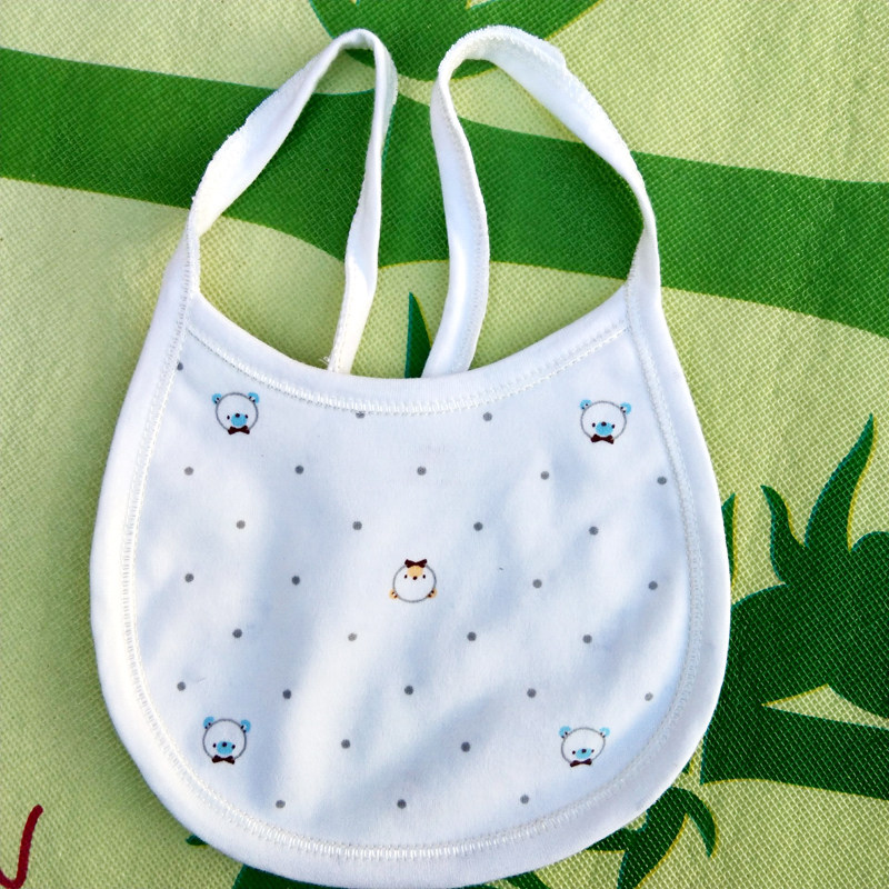 新生儿围嘴宝宝系带口水巾纯棉春秋季初生儿童围兜饭兜婴儿口水巾,淘宝优惠券,粉丝福利购,淘宝优惠卷