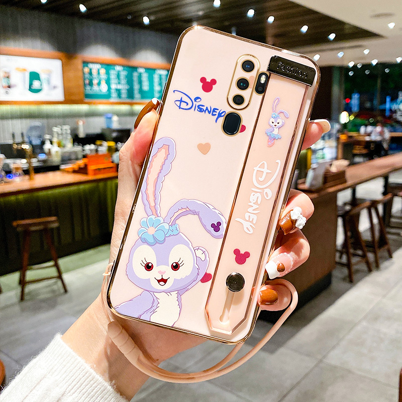 oppoA9手机壳oppoA11星黛露腕带保护oppo硅胶套A9X可爱卡通A11X全包防摔PCAM10软壳女oppa网红0pp0新款潮挂绳-图2