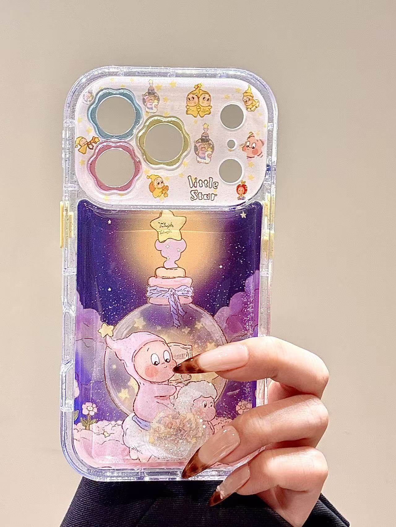 闪粉流沙许愿球星星男孩链条适用苹果17promax手机壳15iphone16 · 苹果14 许愿球星星男孩,淘宝优惠券,粉丝福利购,淘宝优惠卷