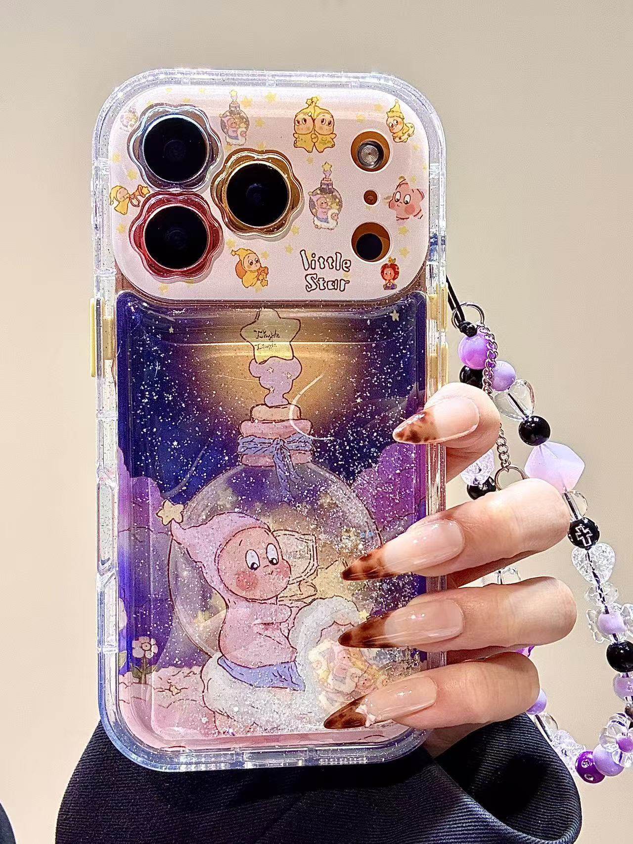 闪粉流沙许愿球星星男孩链条适用苹果17promax手机壳15iphone16 · 苹果14 许愿球星星男孩,淘宝优惠券,粉丝福利购,淘宝优惠卷