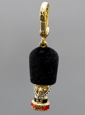 juicy时尚英国士兵吊坠