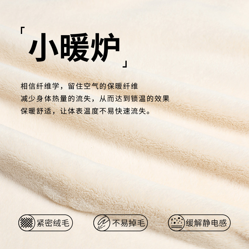 浪莎睡衣情侣装一男一女秋冬季珊瑚绒卡通可爱保暖2025新款家居服,淘宝优惠券,粉丝福利购,淘宝优惠卷