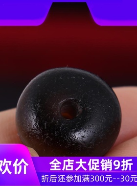 【收藏孤品】天然西藏老天珠 至老矿药师天珠diy手链串配珠真品