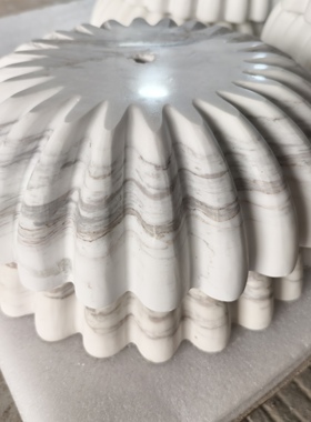 天然大理石产品各种颜色各种形状定制摆件容器底座等