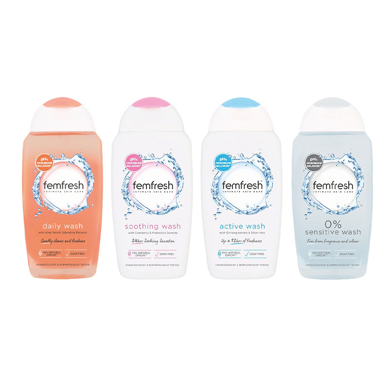 保税英国版Femfresh芳芯私处护理液洗液250ml洋甘菊温和清洁女性,淘宝优惠券,粉丝福利购,淘宝优惠卷