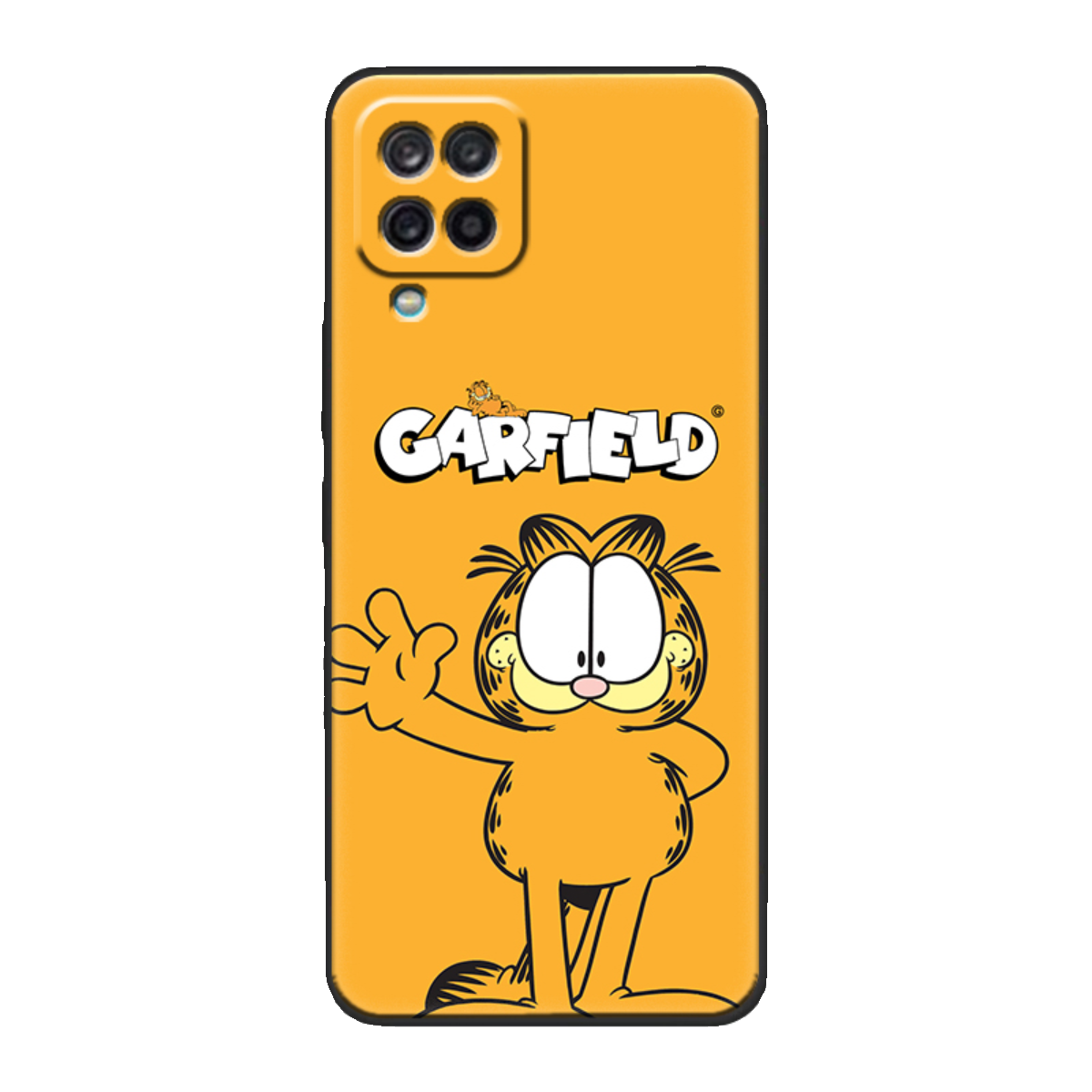 适用于三星Note5/S6Plus加菲猫手机壳A21/M11/M20保护套猫咪趣味A42/A2Core/On5/C9Pro/A8Star/J7prime/a31 - 图3