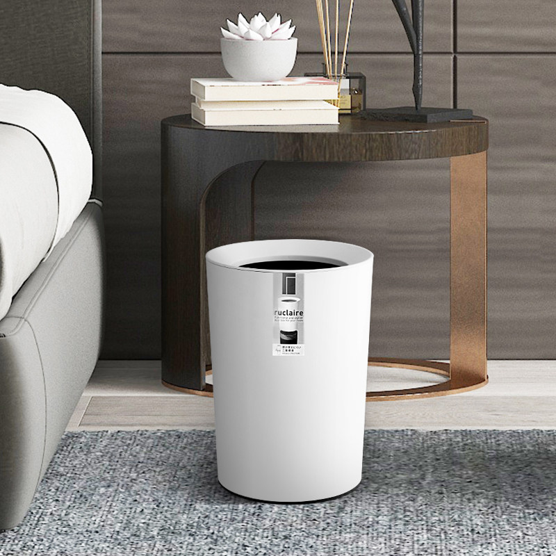 日本进口北欧客厅无盖垃圾桶高颜值家用卧室拉圾筒轻奢卫生间纸篓,淘宝优惠券,粉丝福利购,淘宝优惠卷