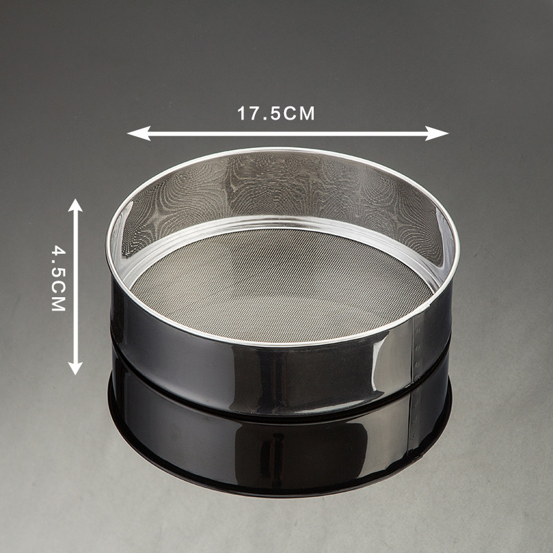 面粉筛烘焙工具筛子烹饪用具60目不锈钢网筛面粉筛子细糖粉筛子,淘宝优惠券,粉丝福利购,淘宝优惠卷