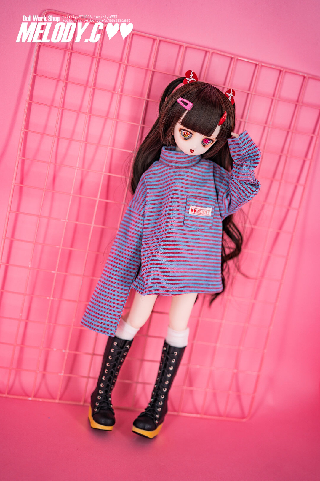 现货SQ小诗 黑森林木底长靴  BJD 1/4  SD10 1/3  MSD MDD SOOM - 图2