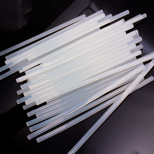 环保透明胶棒/热熔胶棒/热溶胶条热熔胶枪7MM11MM高粘塑料棒高粘热熔胶家用强力手工胶水热融胶枪胶条热溶抢 - 图1