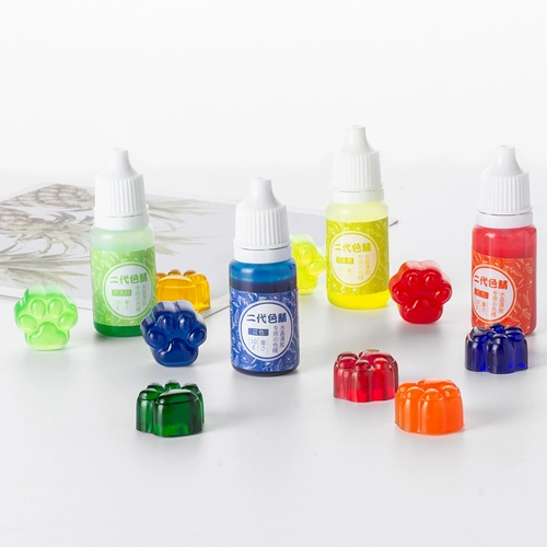 DIY DIY Color Rahined Secondereration Crystal Drop Glue Clea