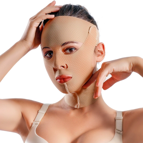 Маска полная лицо, чтобы увеличить верхнюю линию линии липосакции липосажи, линия с лапшой -линия