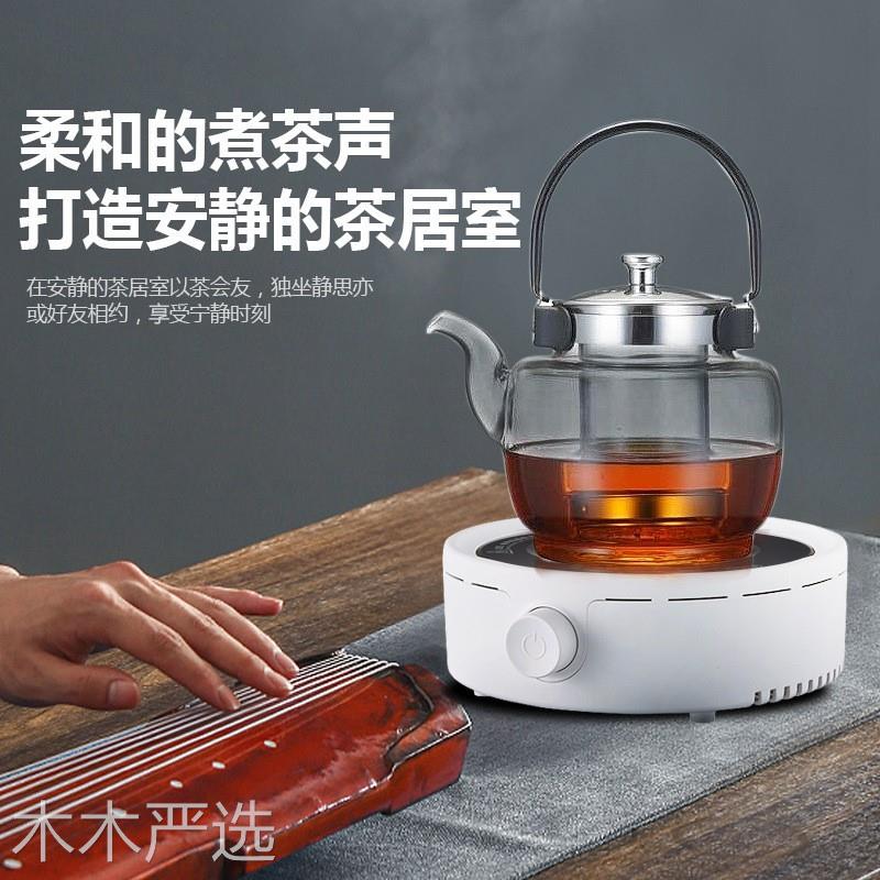 110V电陶炉不挑壶电茶炉轻音煮茶玻璃壶迷你烧水炉110V tea stove-图1