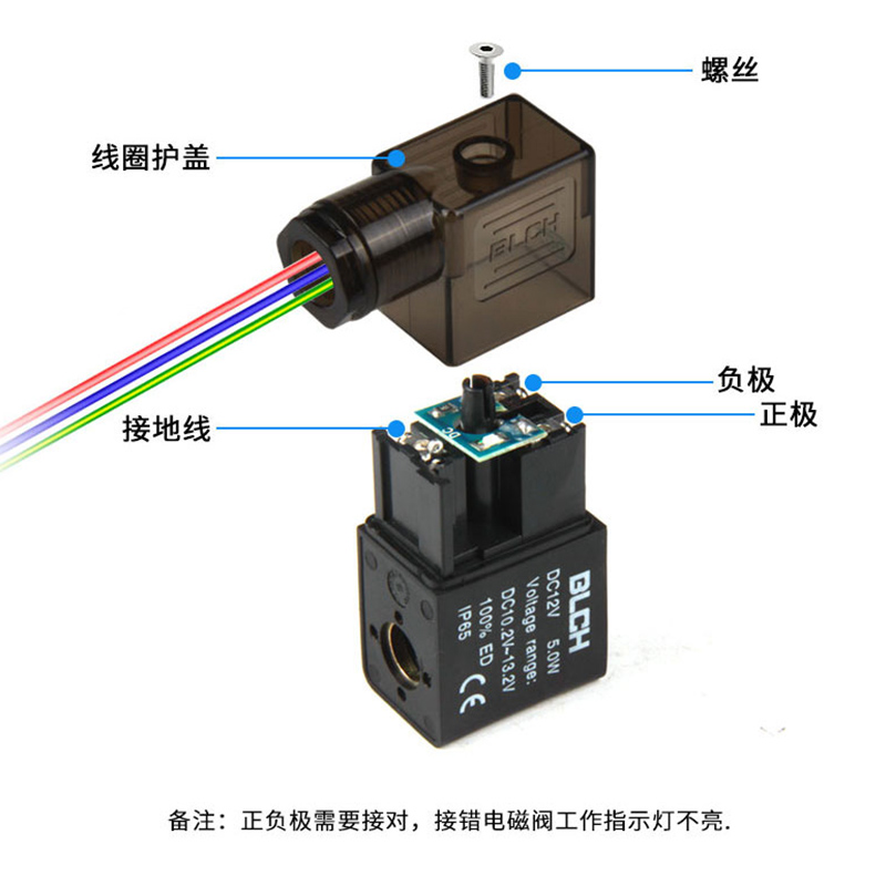 BLCH百灵气动电磁阀4V210-08/110-06/310-10/08/410-15气缸换向阀 - 图1