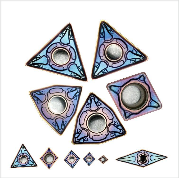 彩色桃型三角型数控不锈钢刀片WNMG080404品质超进口,淘宝优惠券,粉丝福利购,淘宝优惠卷