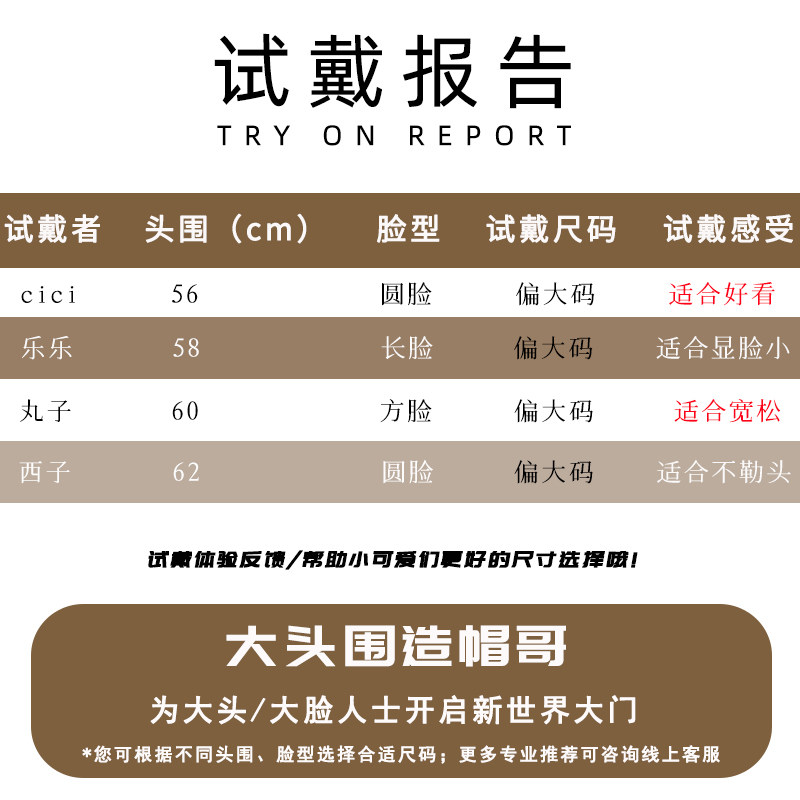 大头围绣花字母毛线帽女冬季加大码保暖显脸小护耳百搭针织帽子男,淘宝优惠券,粉丝福利购,淘宝优惠卷
