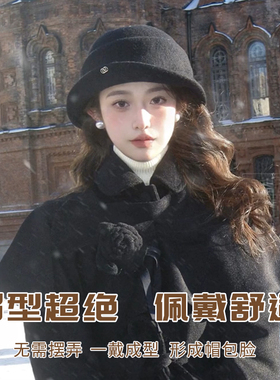 大头围留洋千金显脸小气质