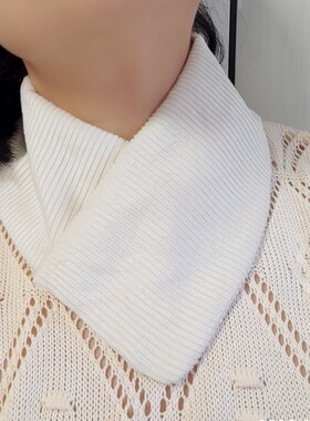 围脖假领手工护领真丝